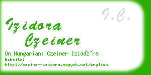 izidora czeiner business card